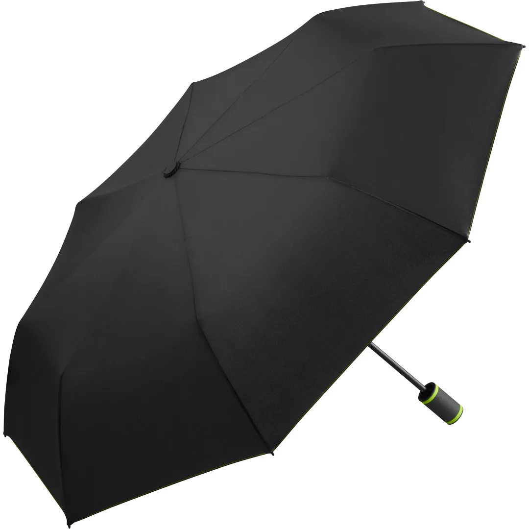 Taschenschirm FARE® Mini Style, schwarz-limette – Bild 7