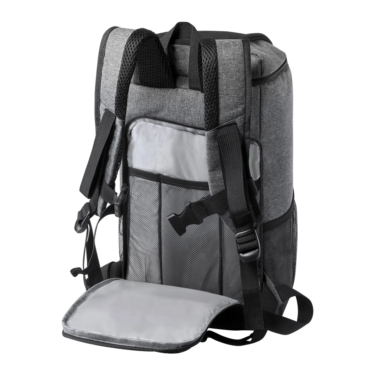 RPET-Kühlrucksack Arsuk, grau – Bild 3
