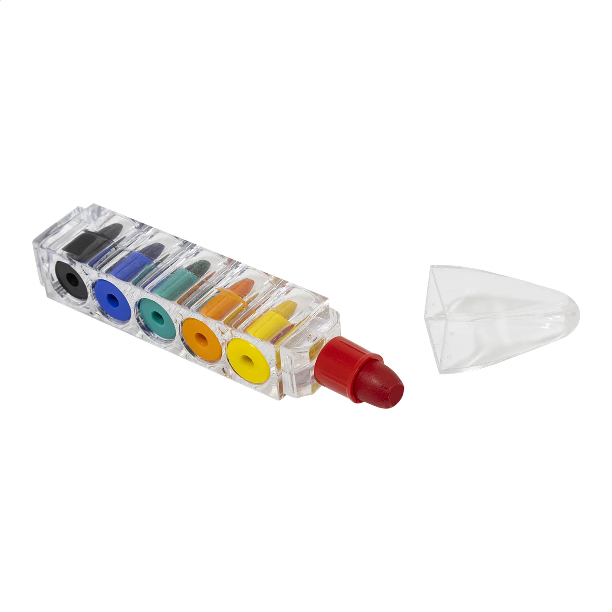 Wachsmalstifteset Peyon, transparent – Bild 3