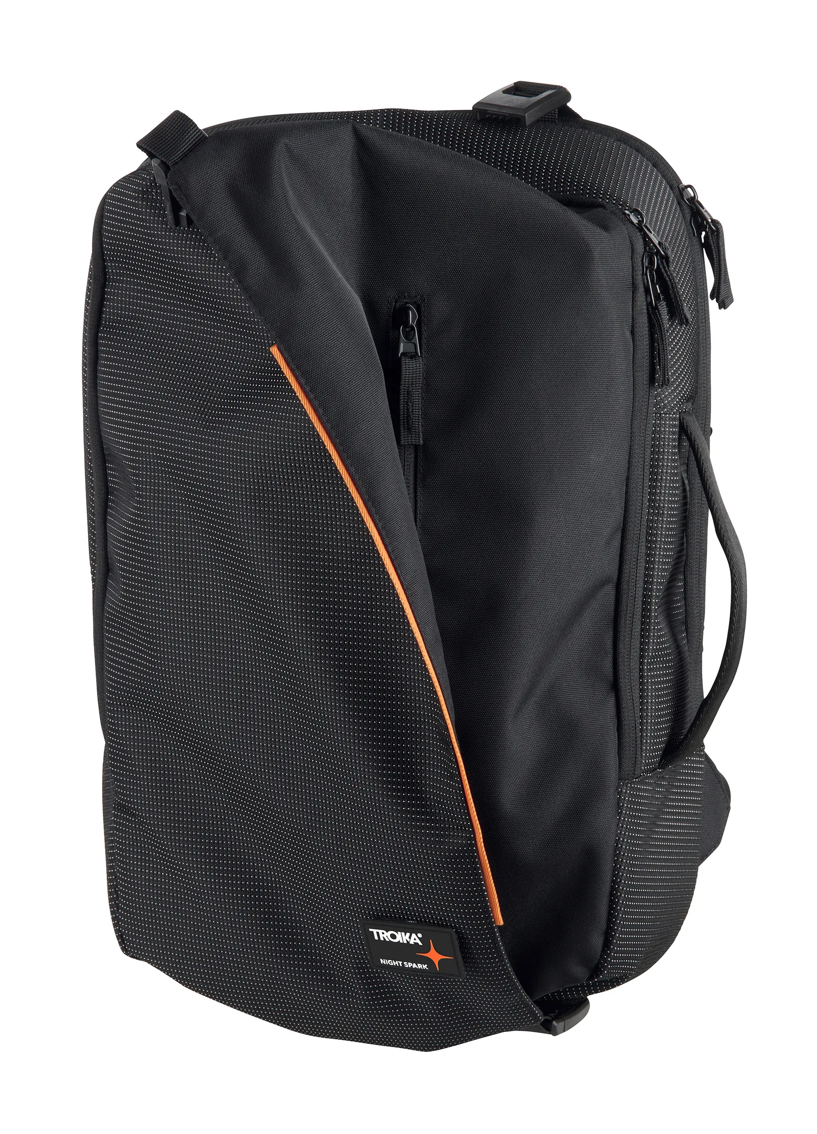 Rucksack NIGHT SPARK RUCKSACK, orange/schwarz – Bild 2