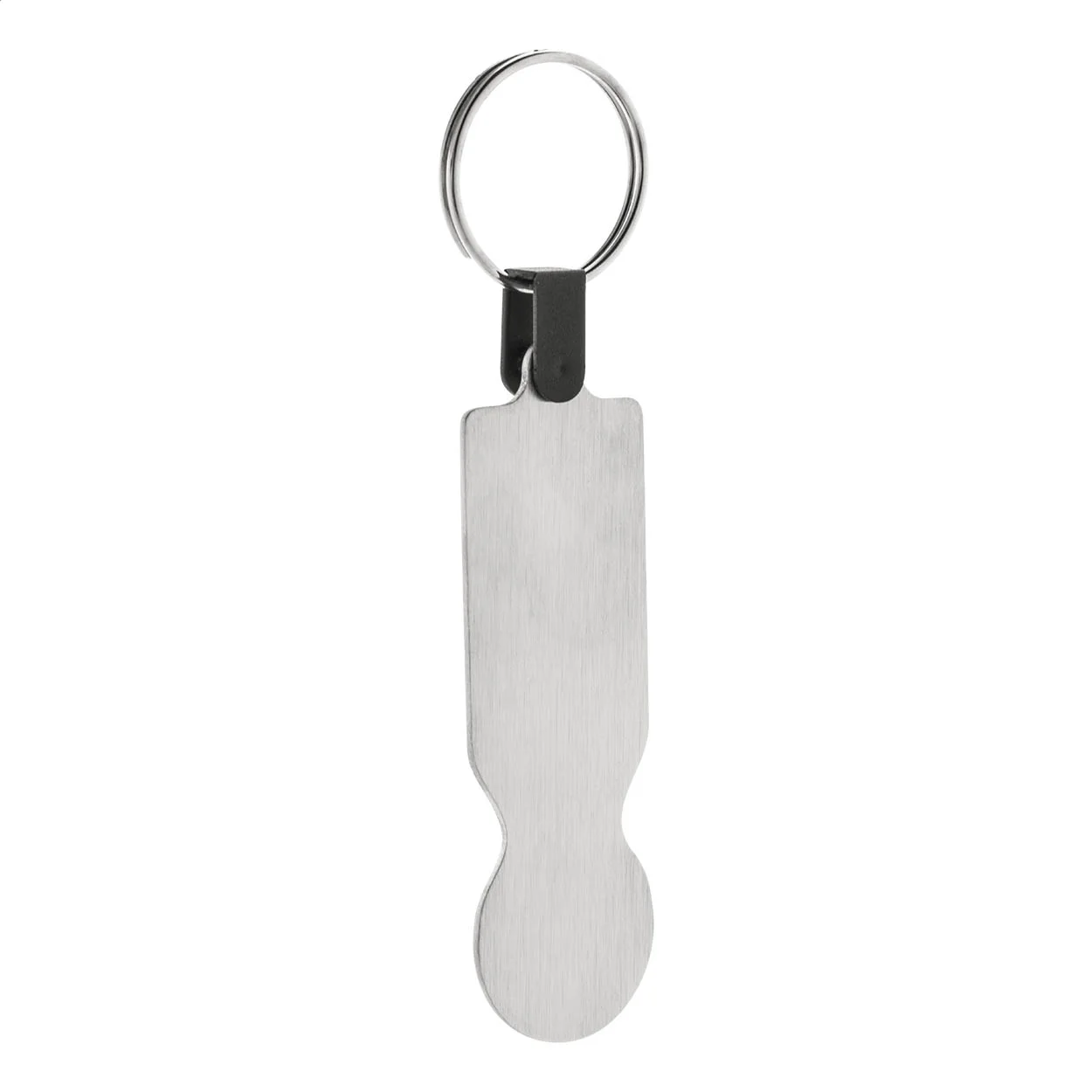 Einkaufswagen-Chip/Schlüsselanhänger SteelCart, silber – Bild 2