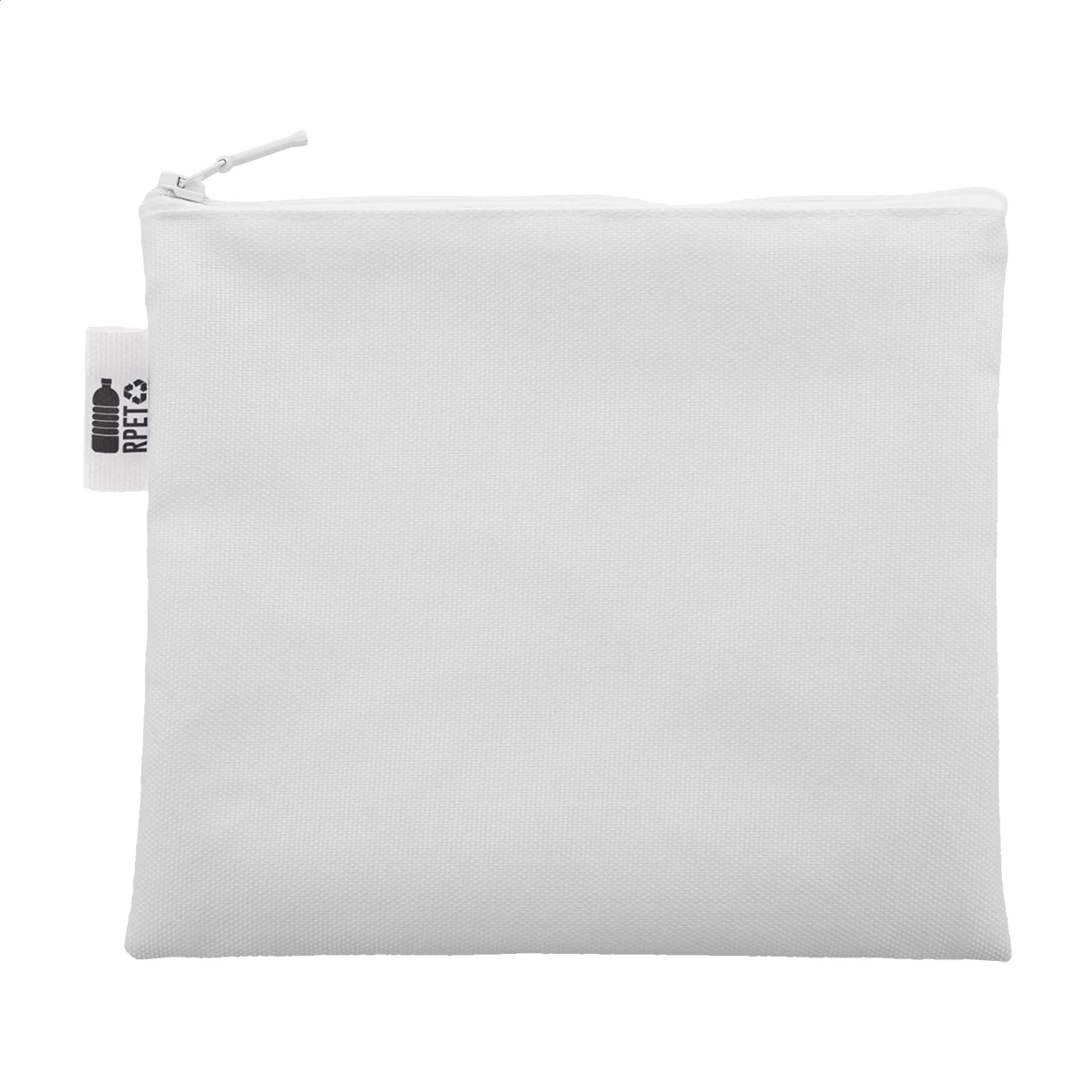 Individuelle Kosmetiktasche CreaBeauty M RPET, weiß – Bild 3