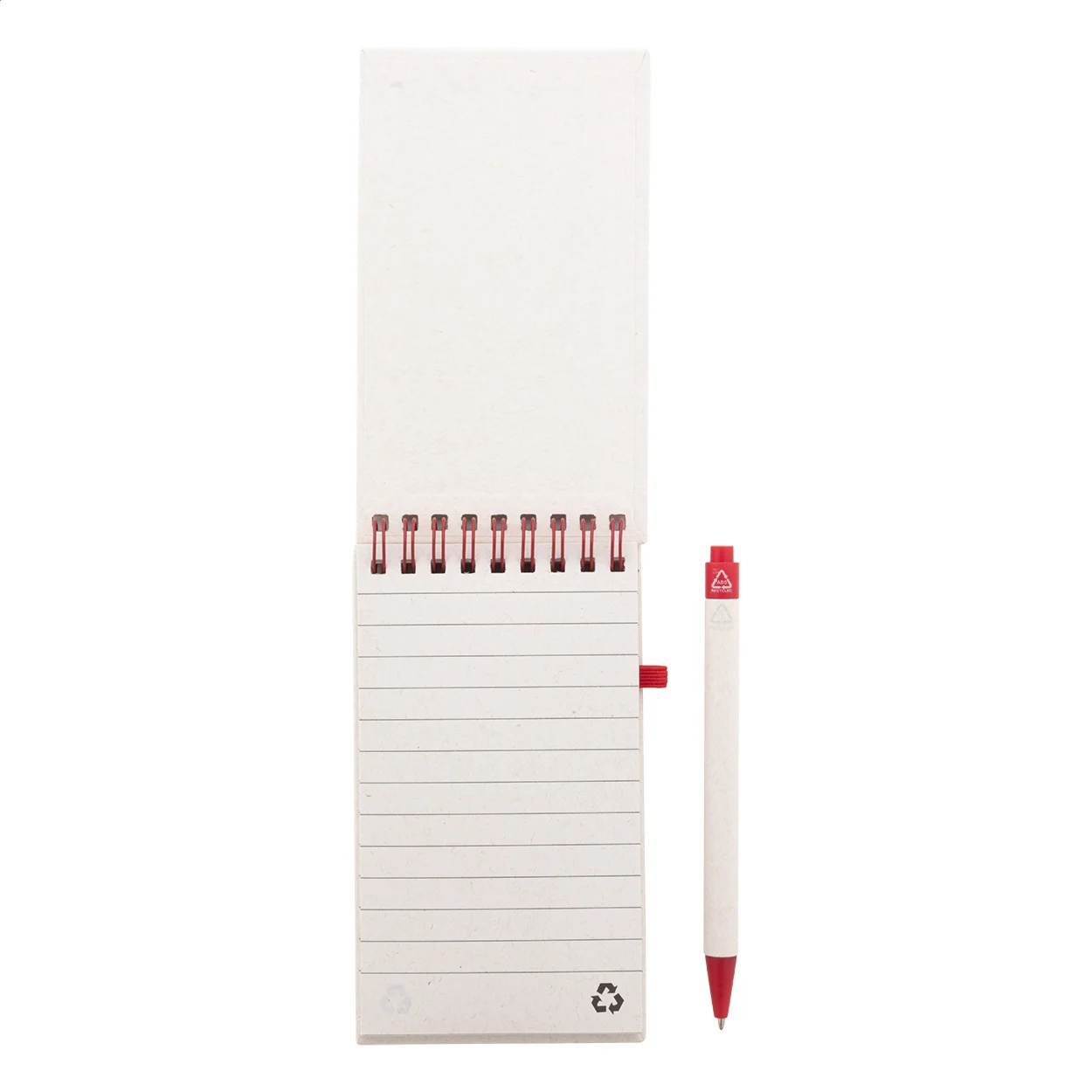 Notizblock Relact Jot aus Milchkarton, rot – Bild 6