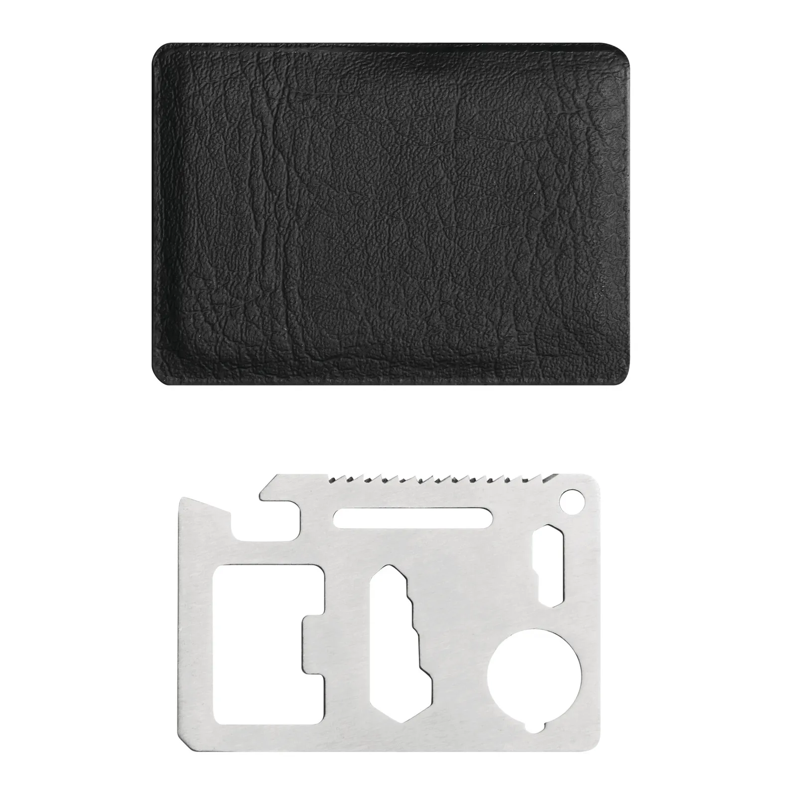 POCKET CARD - Multifunktionskarte silber, silber – Bild 4