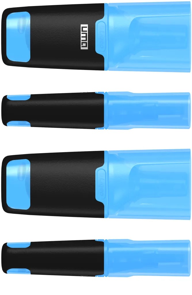 LIQEO HIGHLIGHTER MINI Textmarker neonblau, neonblau – Bild 2