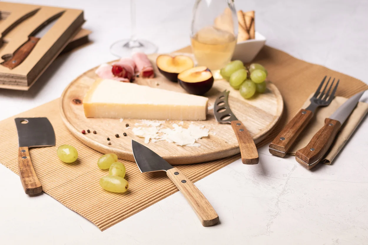 Käsemesserset Fontina, natur – Bild 4