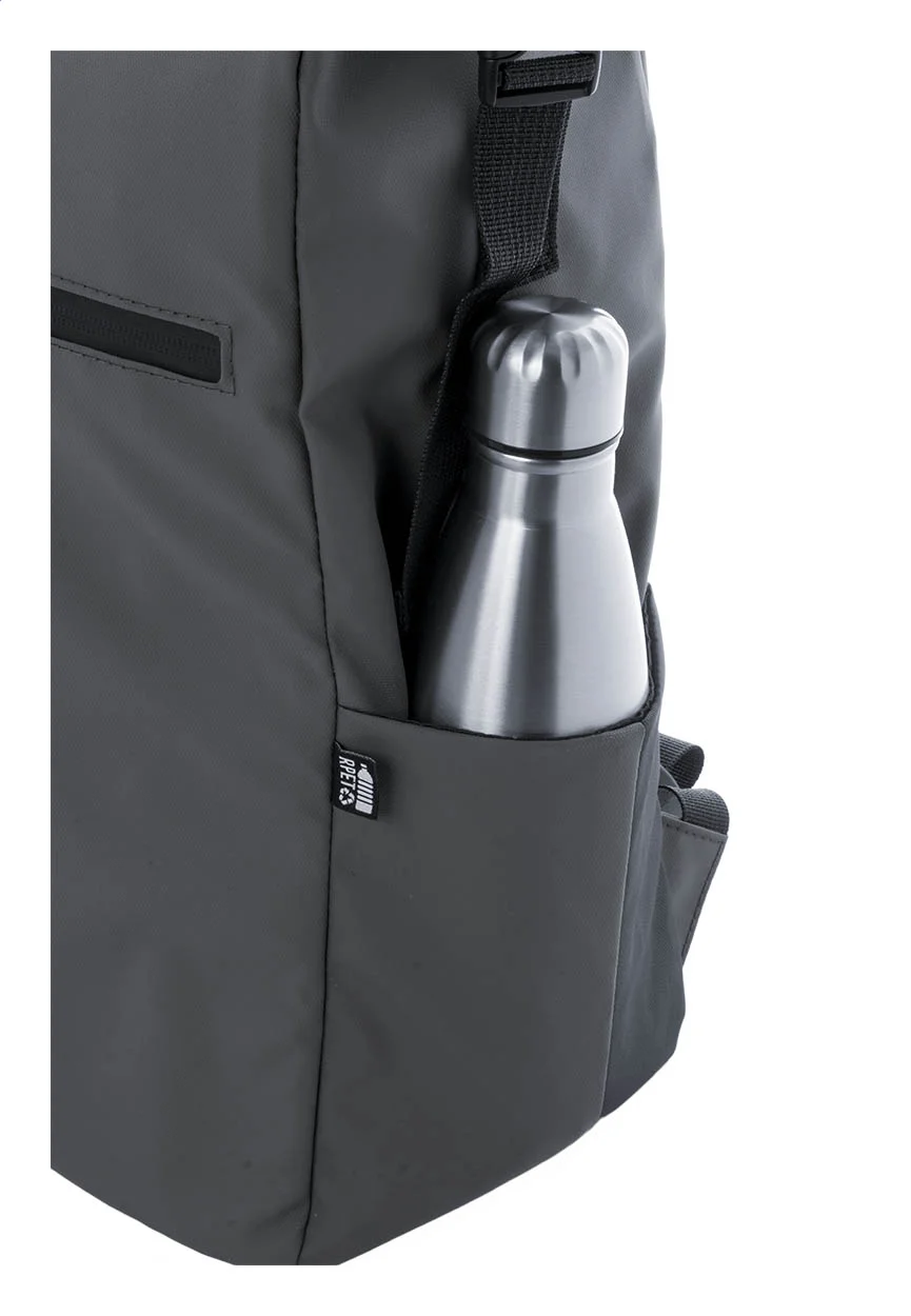 RPET-Rucksack Astor, schwarz – Bild 5