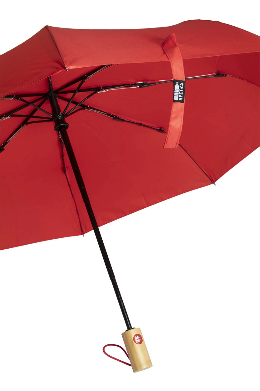 RPET Regenschirm Kasaboo, rot – Bild 6