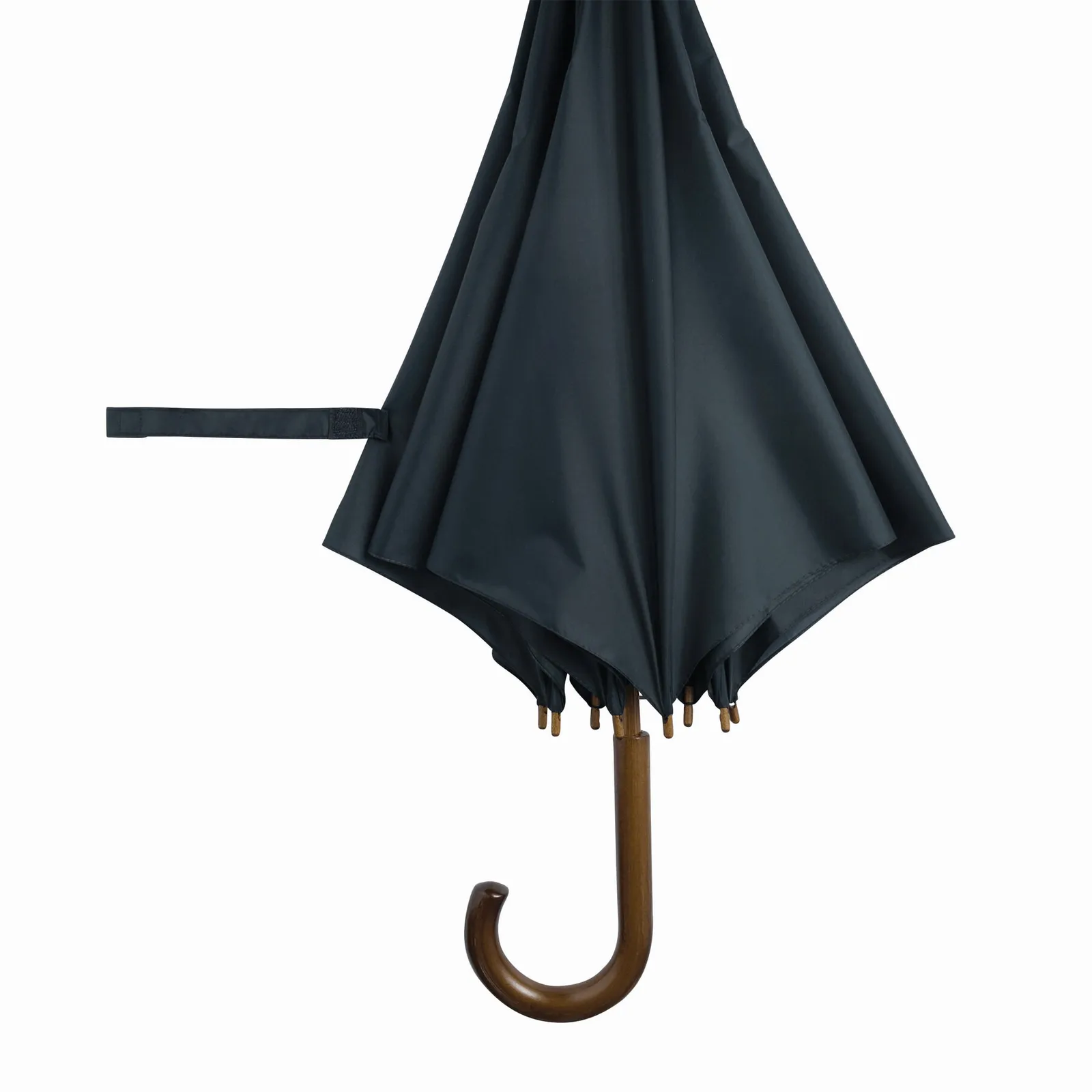 BOOGIE Umbrella, Automatik-Holzstockschirm, marineblau – Bild 4