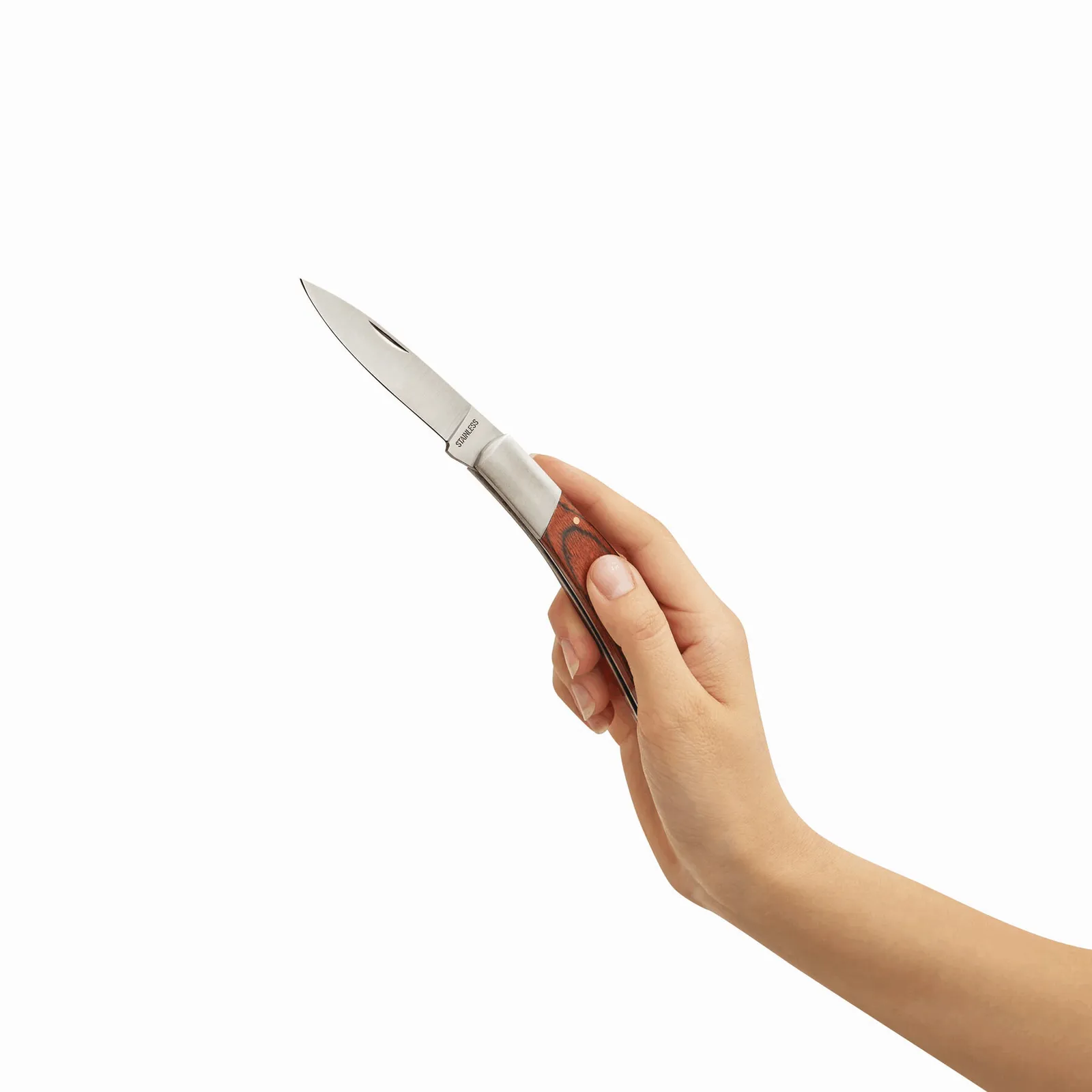 SURVIVOR - Klappmesser braun, silber, braun, silber – Bild 5