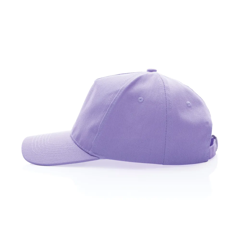 Impact 5 Panel Kappe aus 280gr rCotton mit AWARE™ Tracer, lavender – Bild 3