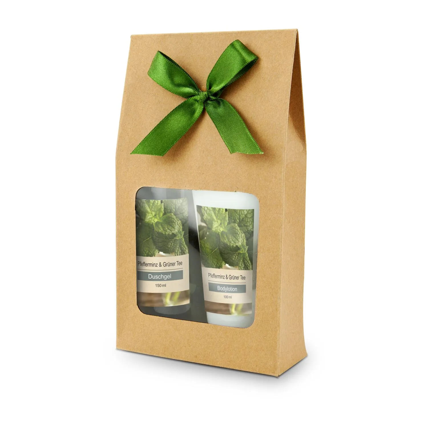 Wellness-Geschenkset: Minzling, braun – Bild 2