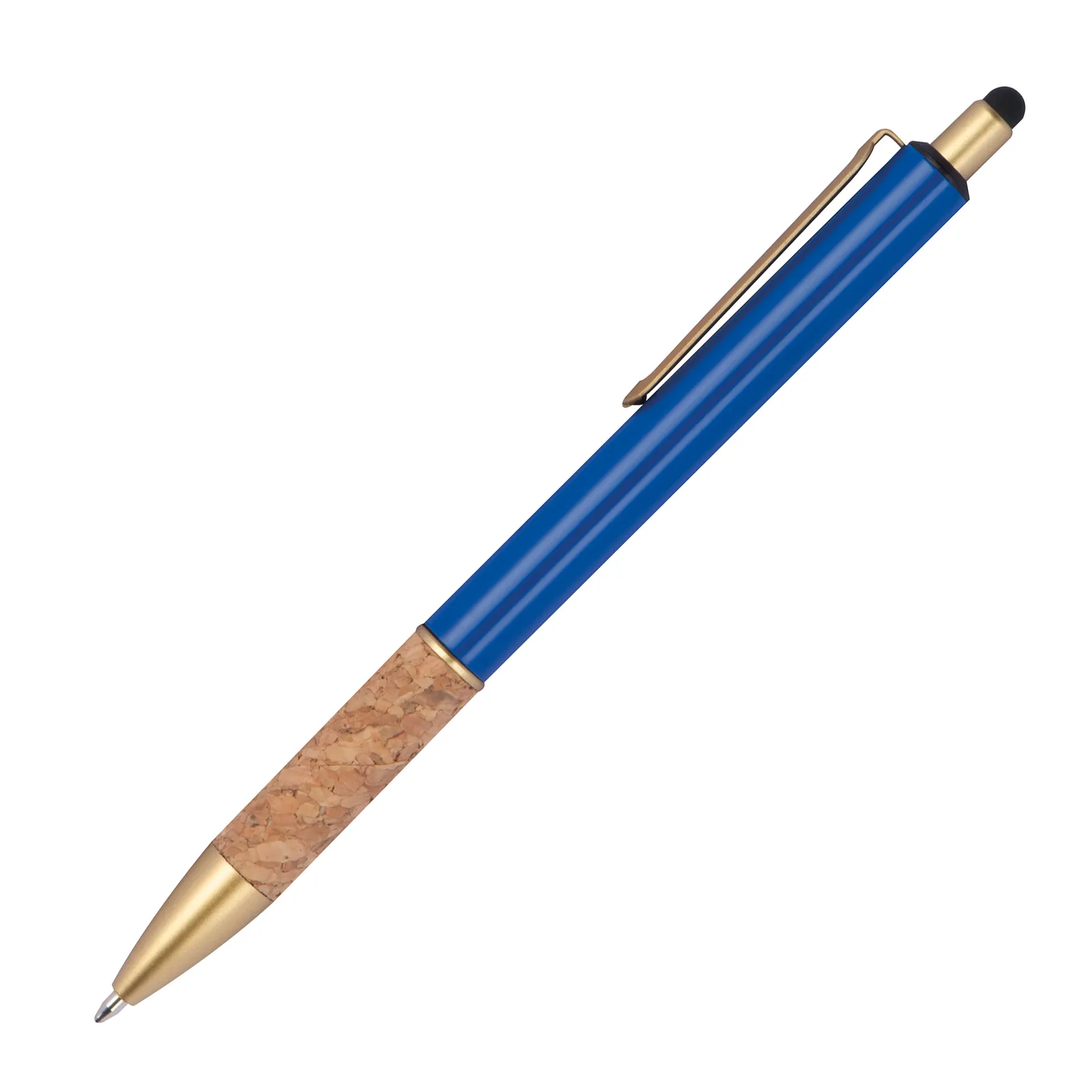 Metall Kugelschreiber Capri, blau – Bild 2