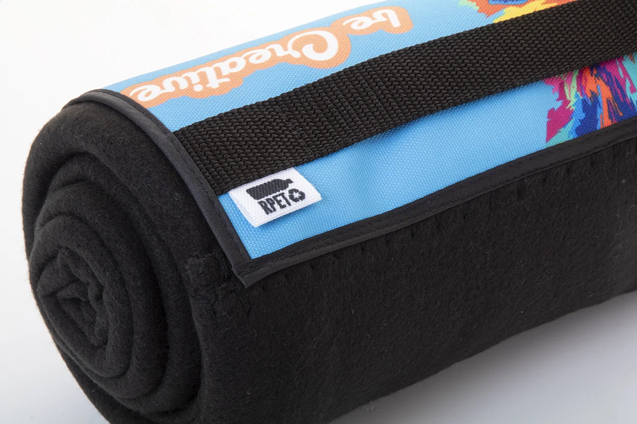 individuelle RPET Polar-Decke Reporta, schwarz – Bild 5