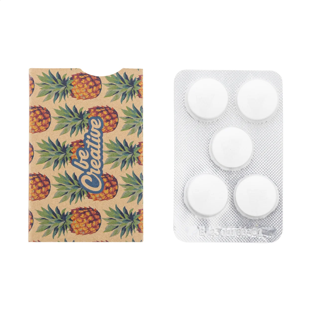 Minzbonbons CreaMint 5 Eco in individueller Verpackung, natur – Bild 3