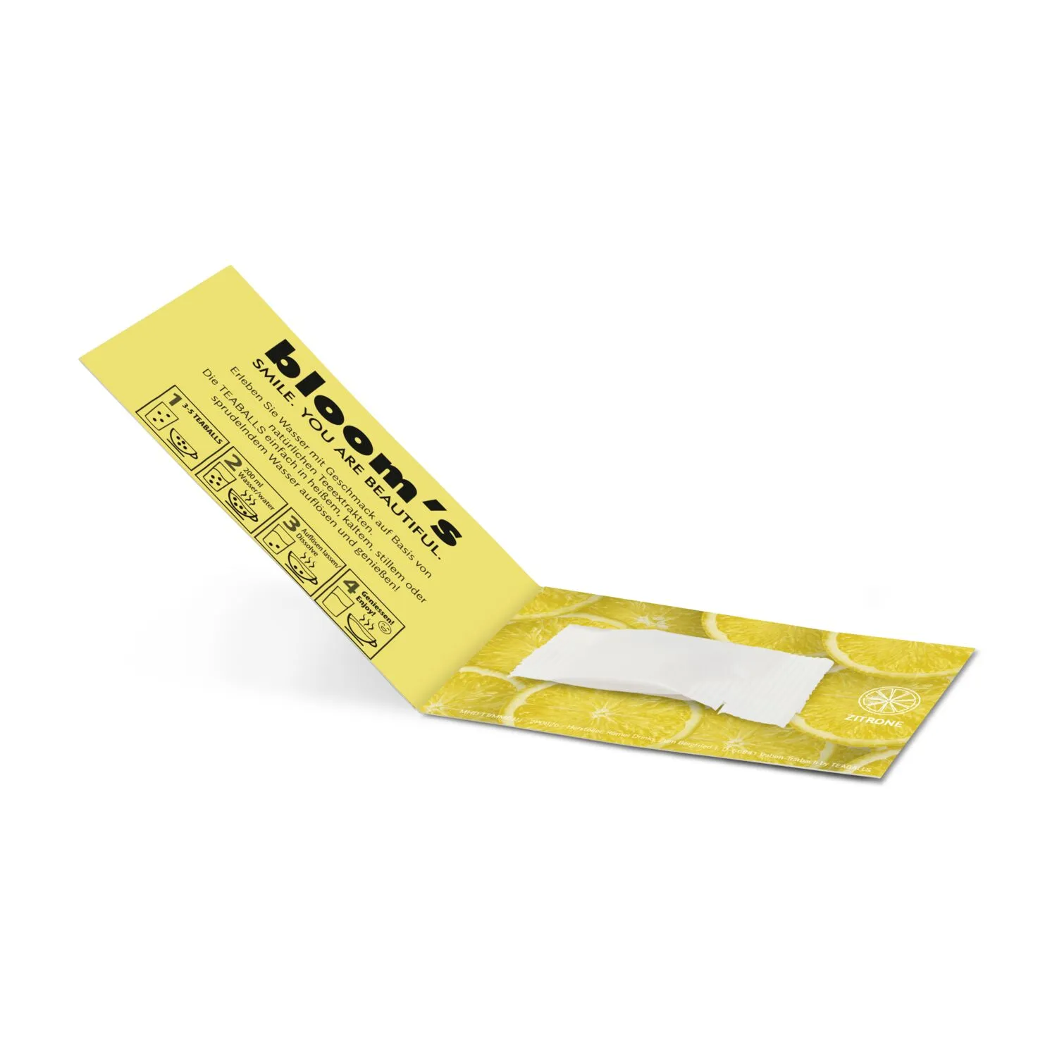 Promo Drops - 1 Sachet (6-8 Zitrone Drops für ein Erfrischungsgetränk mit bis zu 0,5 L), silber – Bild 3
