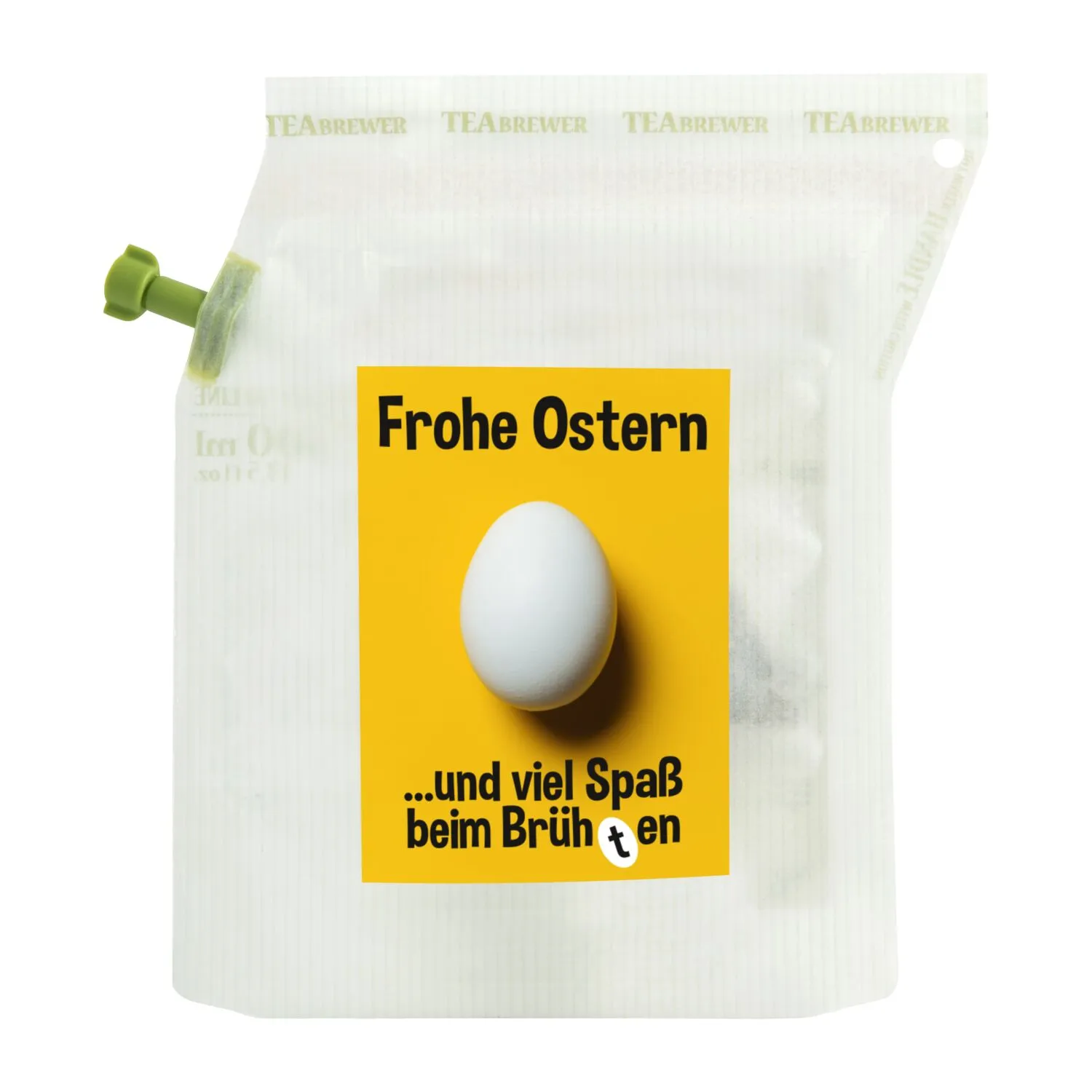 Geschenkartikel / Präsentartikel: Oster-Tee, Tasty Berry, weiß – Bild 3