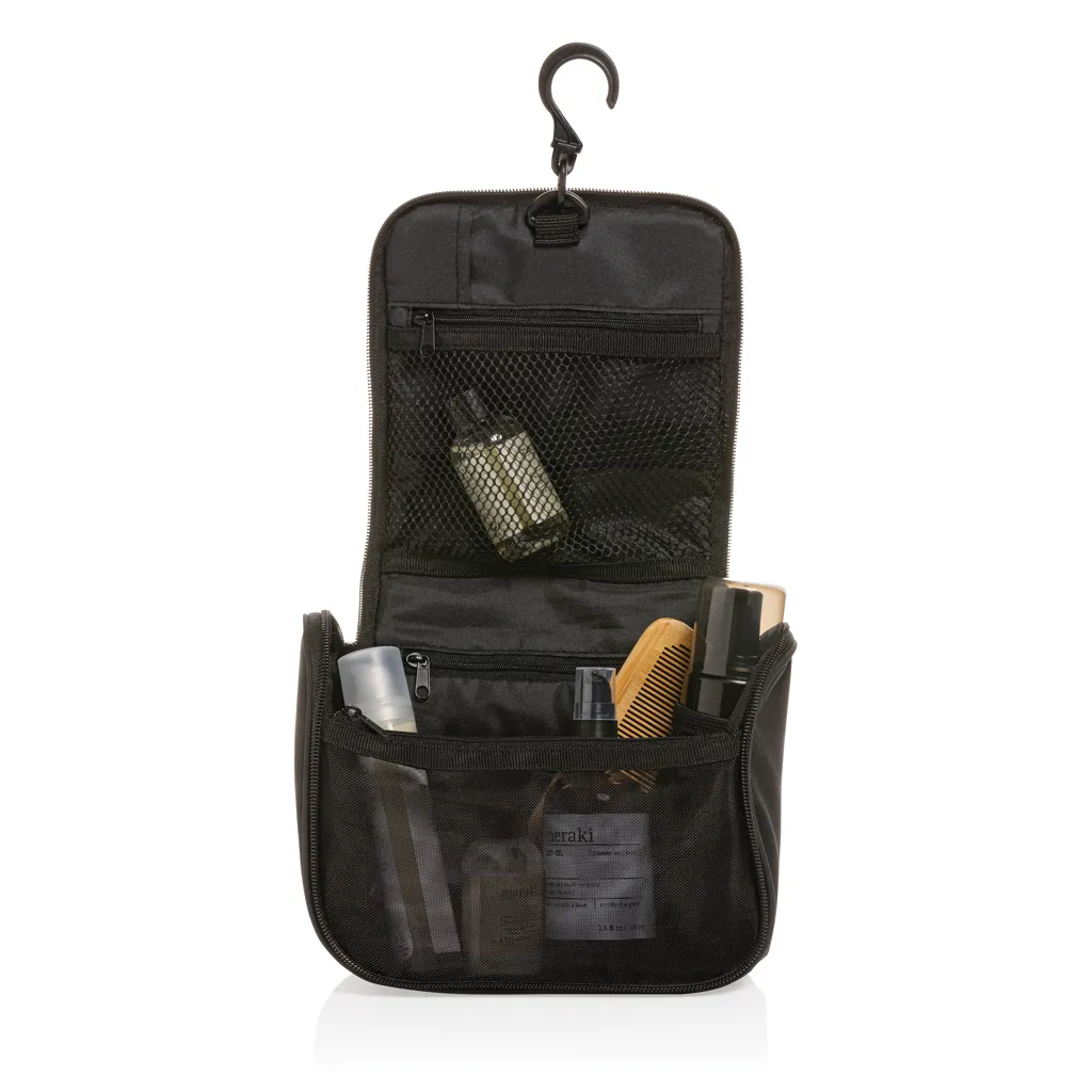 Swiss Peak Lohan AWARE™ Kosmetiktasche, schwarz – Bild 5