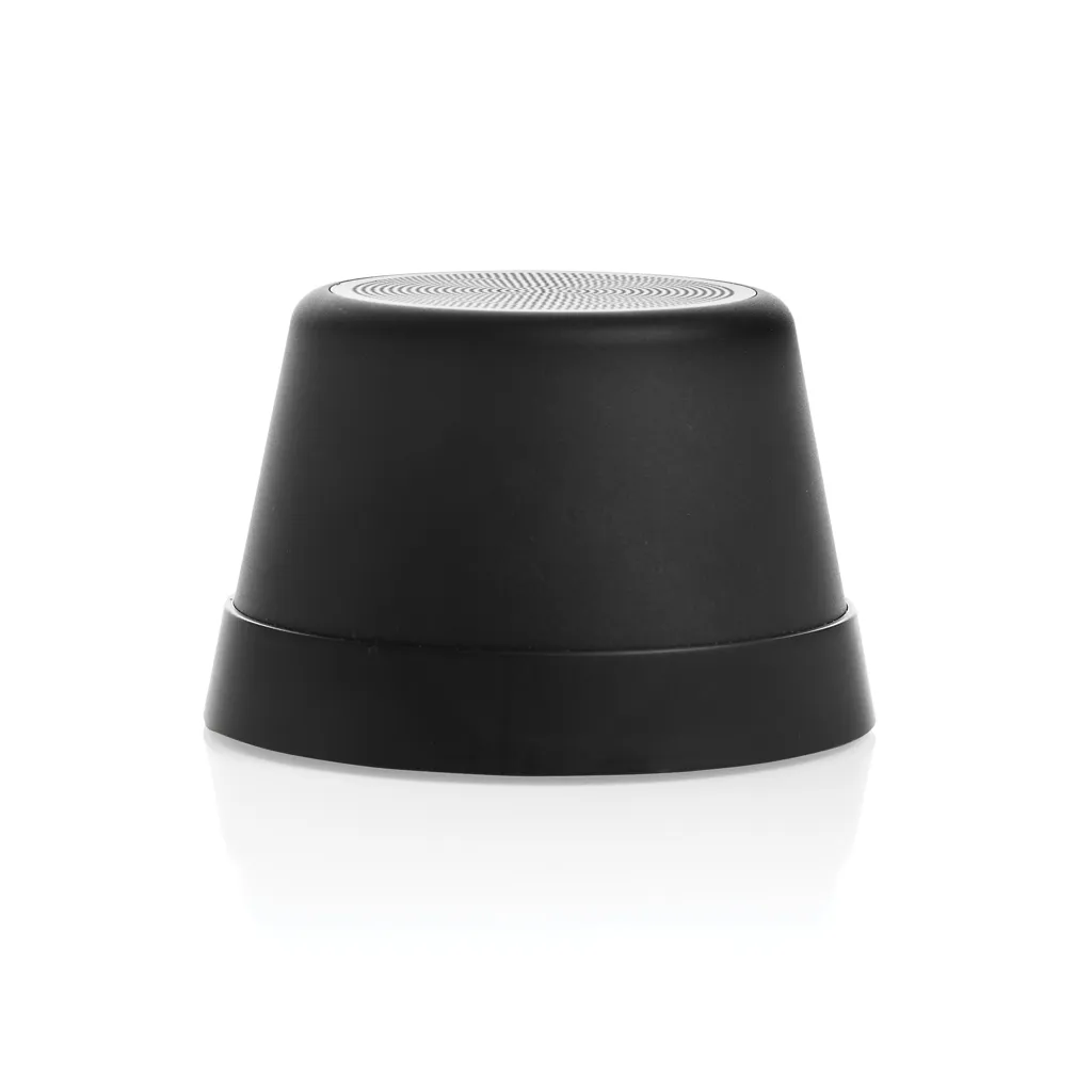 Nivio magnetischer 5W-Speaker aus RCS recyceltem Aluminium, schwarz – Bild 5