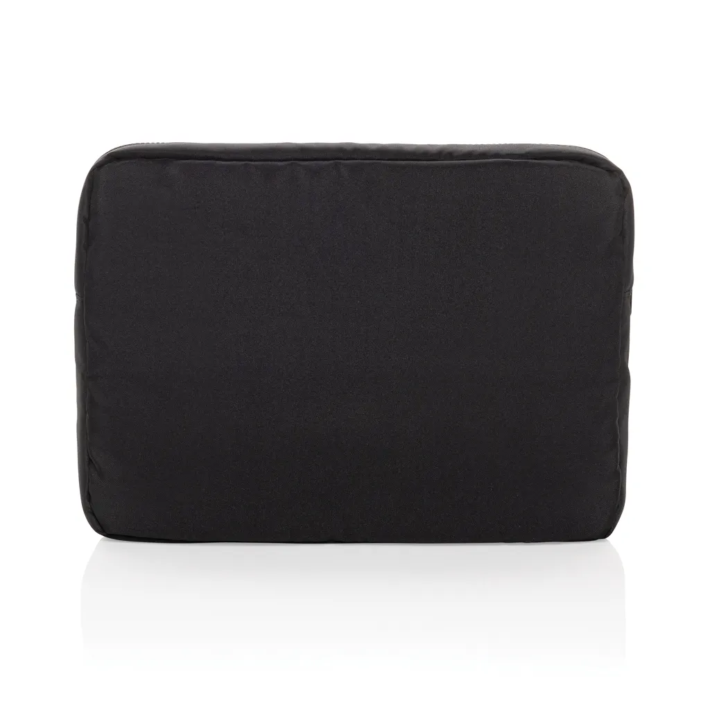 Swiss Peak Aware™ RPET Essential 15.6" Laptop Sleeve, schwarz – Bild 4