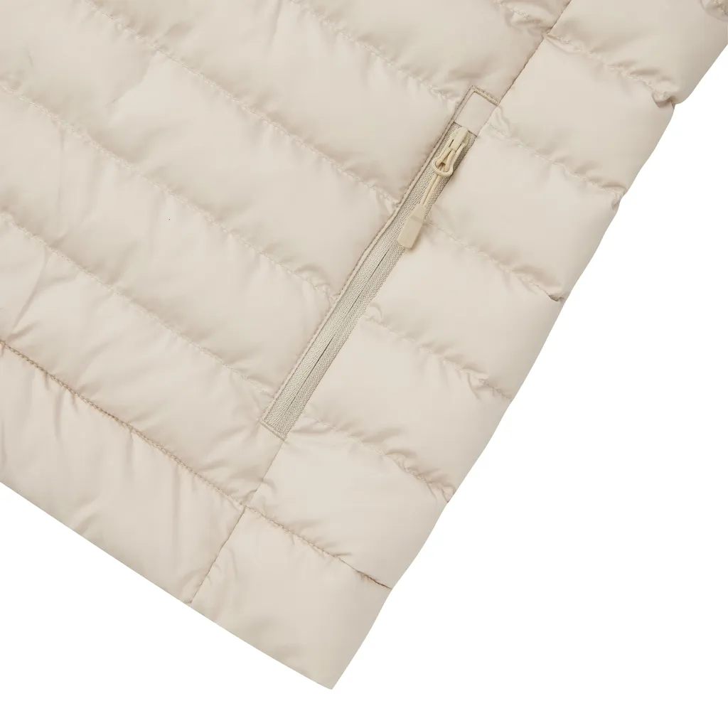 IQONIQ Meru Herren Bodywarmer aus recyceltem Polyester, beige – Bild 3