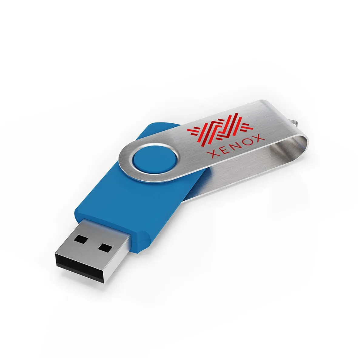 USB-Stick Twister, Hellblau – Bild 5
