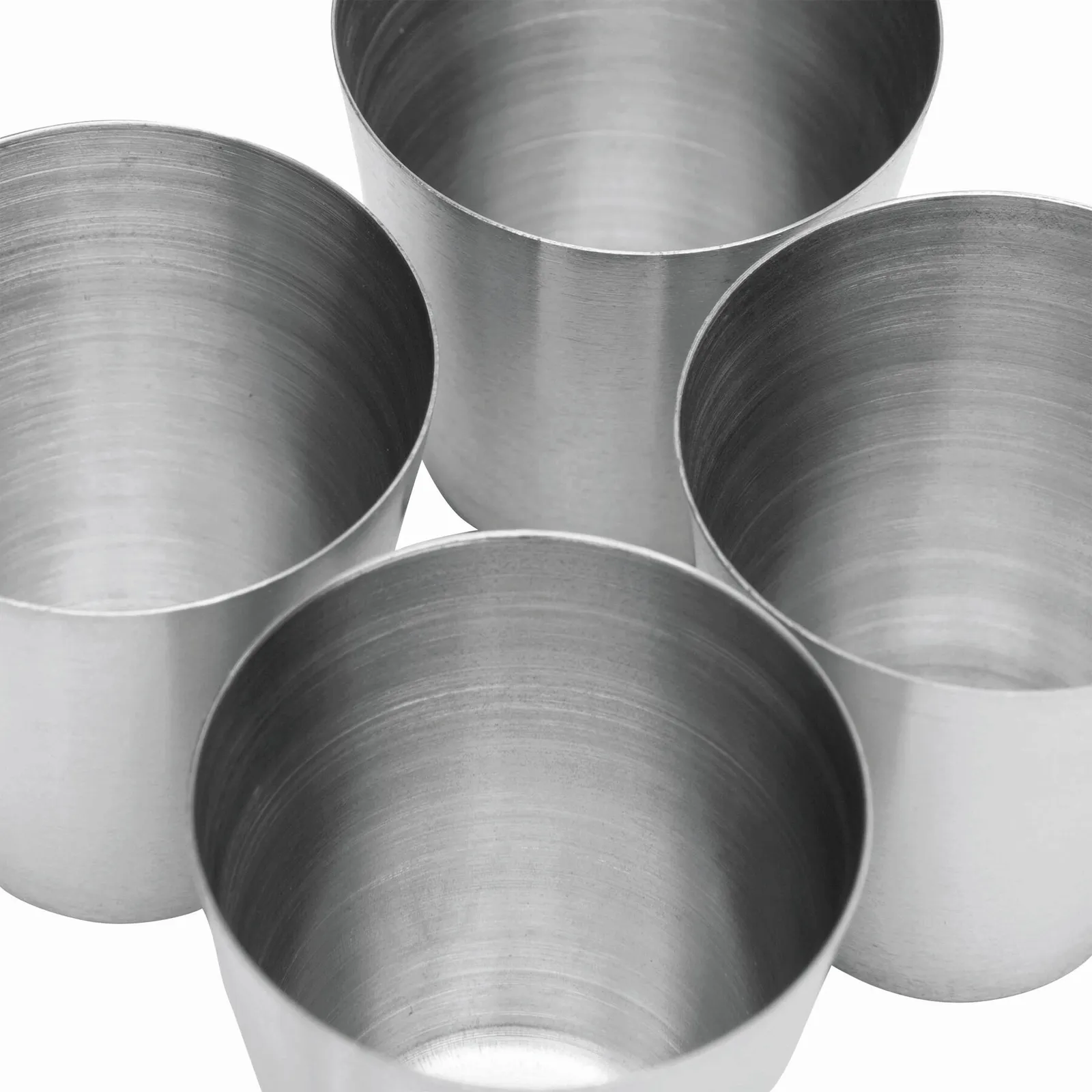 GENTLEMAN - Flachmann-Set schwarz, silber, schwarz, silber – Bild 5