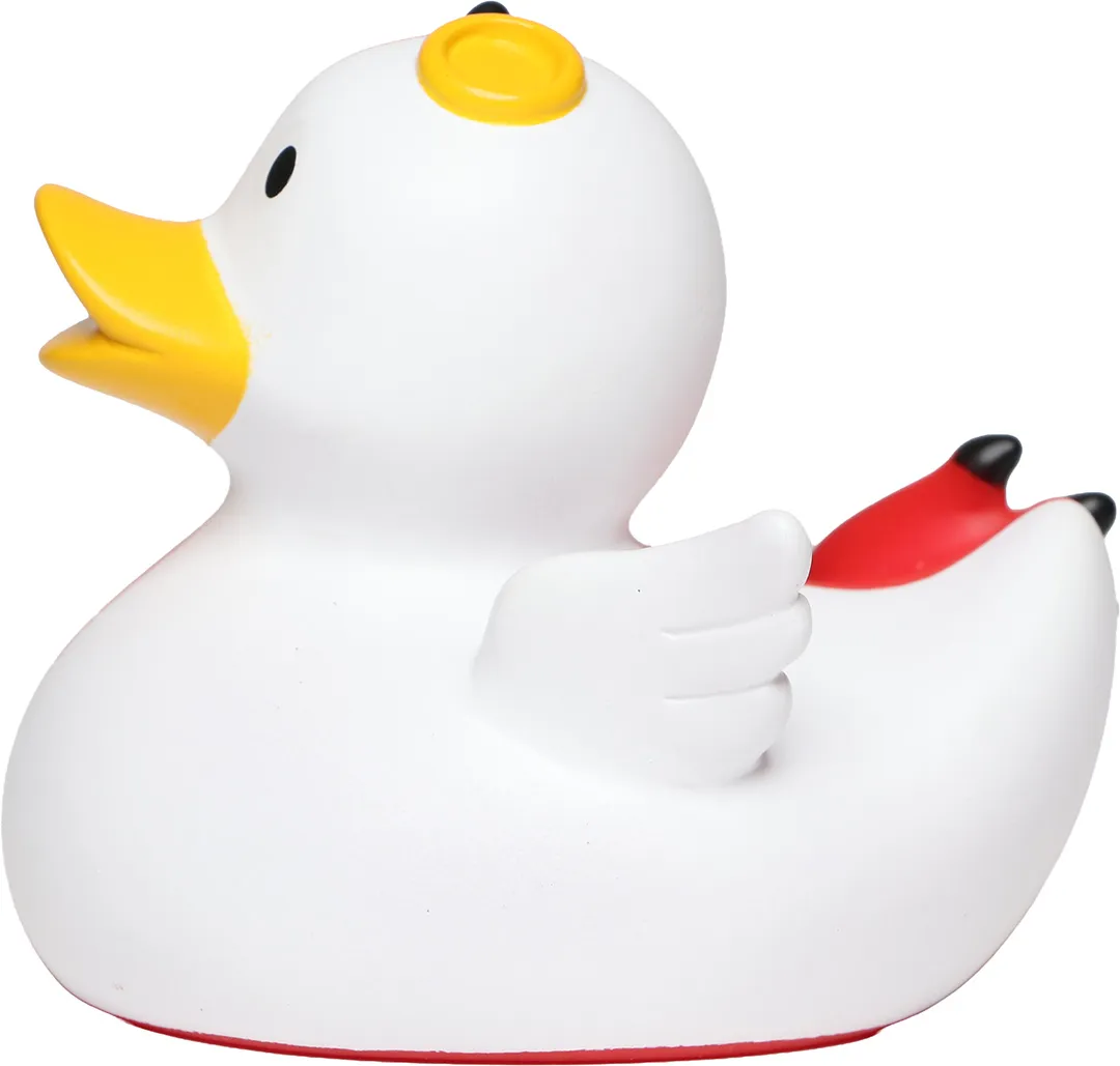 Quietsche-Ente Engel/Teufel, multicolour – Bild 4
