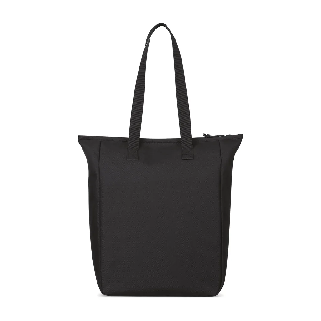 Renew AWARE™ rPET Tragetasche mit Reißverschluss, schwarz – Bild 4