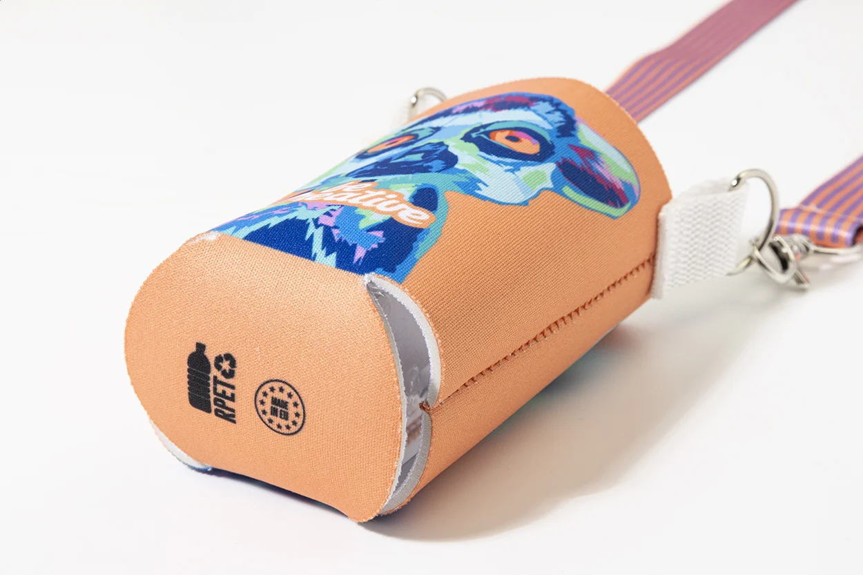 RPET-Dosenkühler PrintCan Carry, Standardtyp, weiß – Bild 4