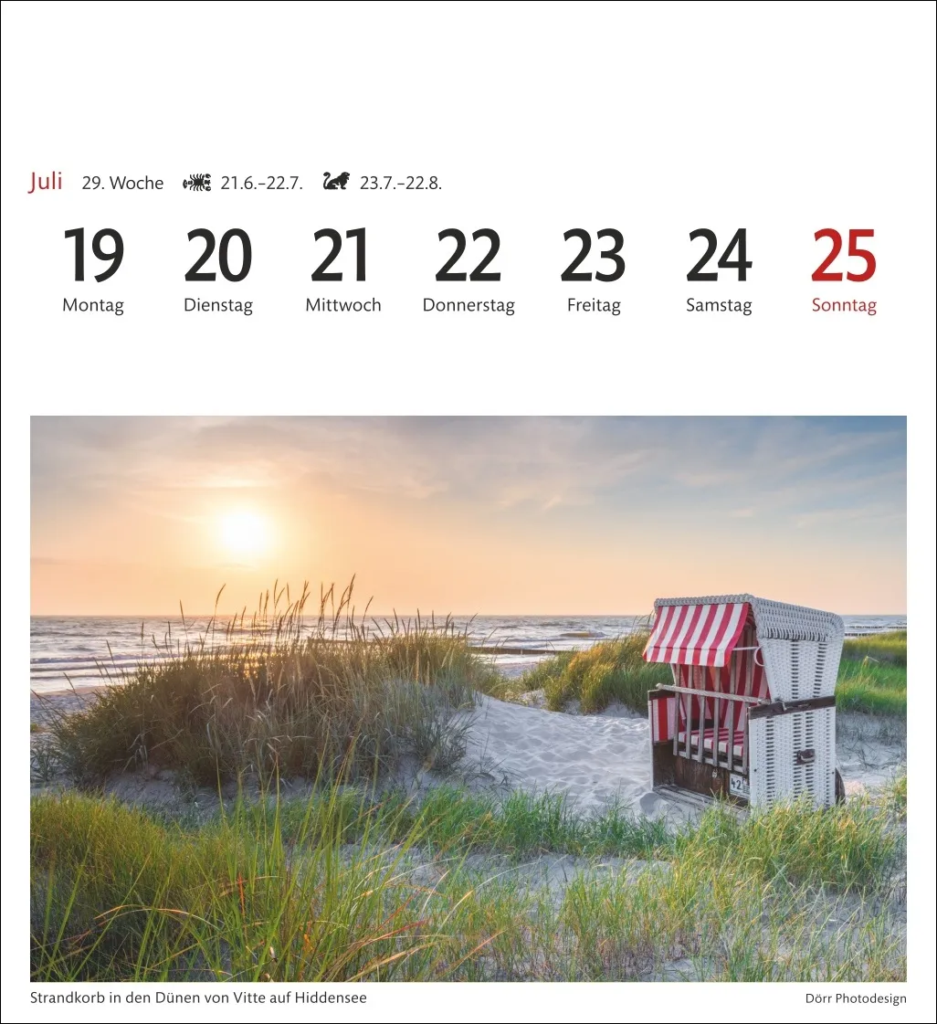 Ostseeküste Sehnsuchtskalender 2027 – Bild 11