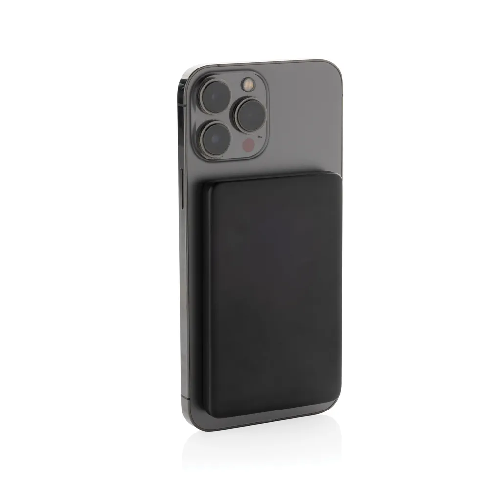 Orion 5.000mAh 5W magnetische Powerbank aus RCS rec. Alu, schwarz – Bild 2
