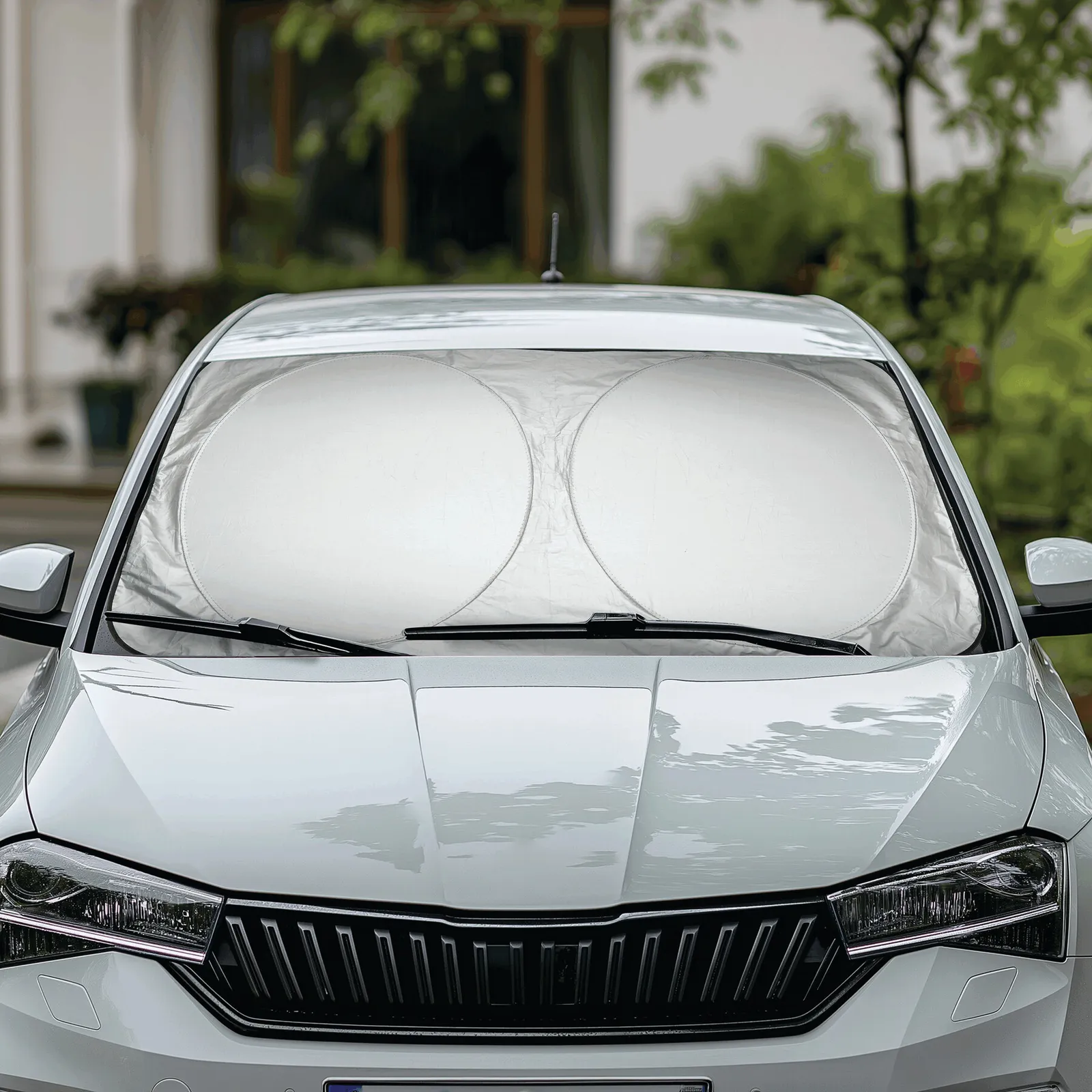 SUN SHIELD - Auto-Sonnenschutz silber, silber – Bild 4