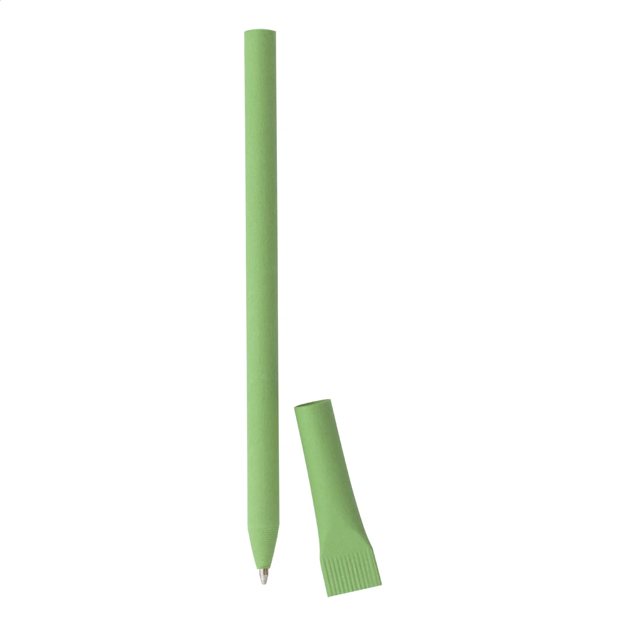 Recyclingpapier-Kugelschreiber Papyrus, grün – Bild 2
