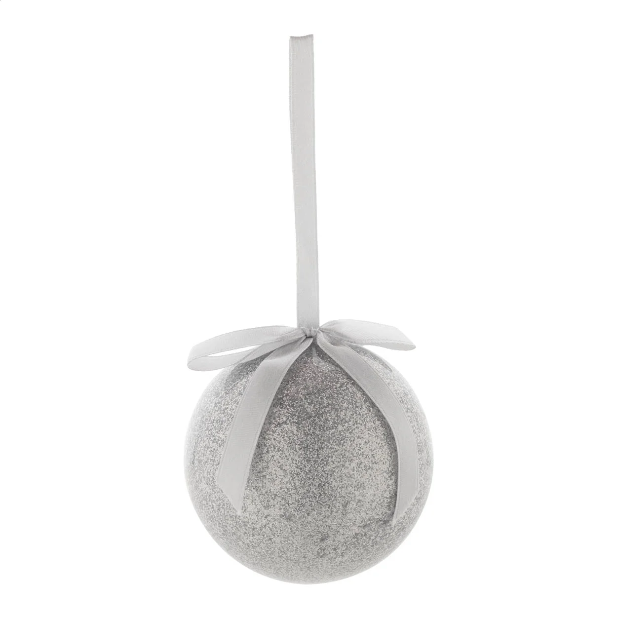 Weihnachtsbaum-Kugel Nordskot, silber – Bild 3