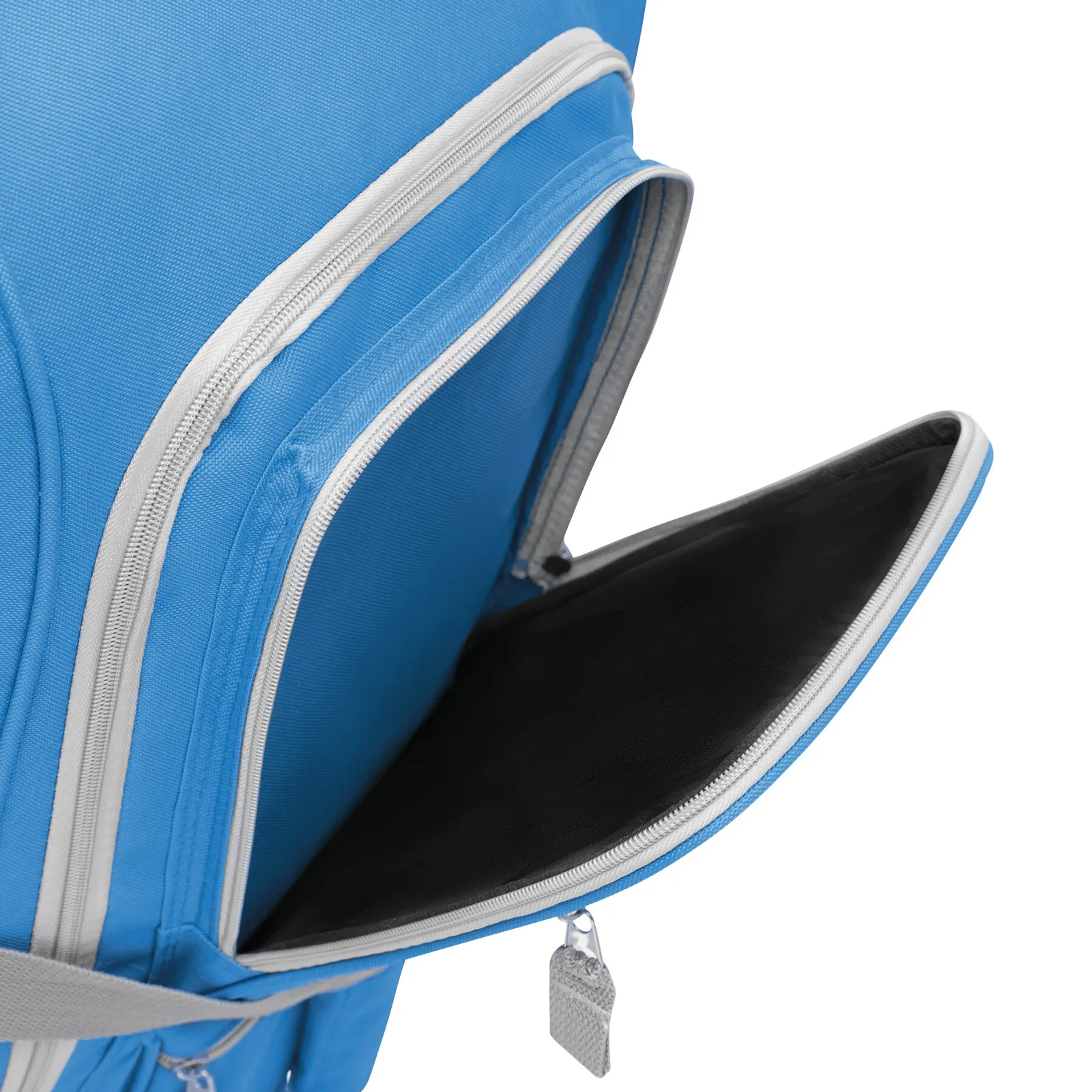 9P - Trolley-Reisetasche, blau, grau – Bild 10