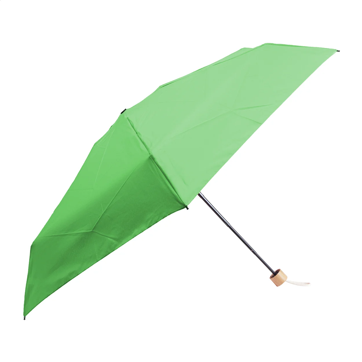 RPET Mini-Regenschirm Miniboo, grün – Bild 2