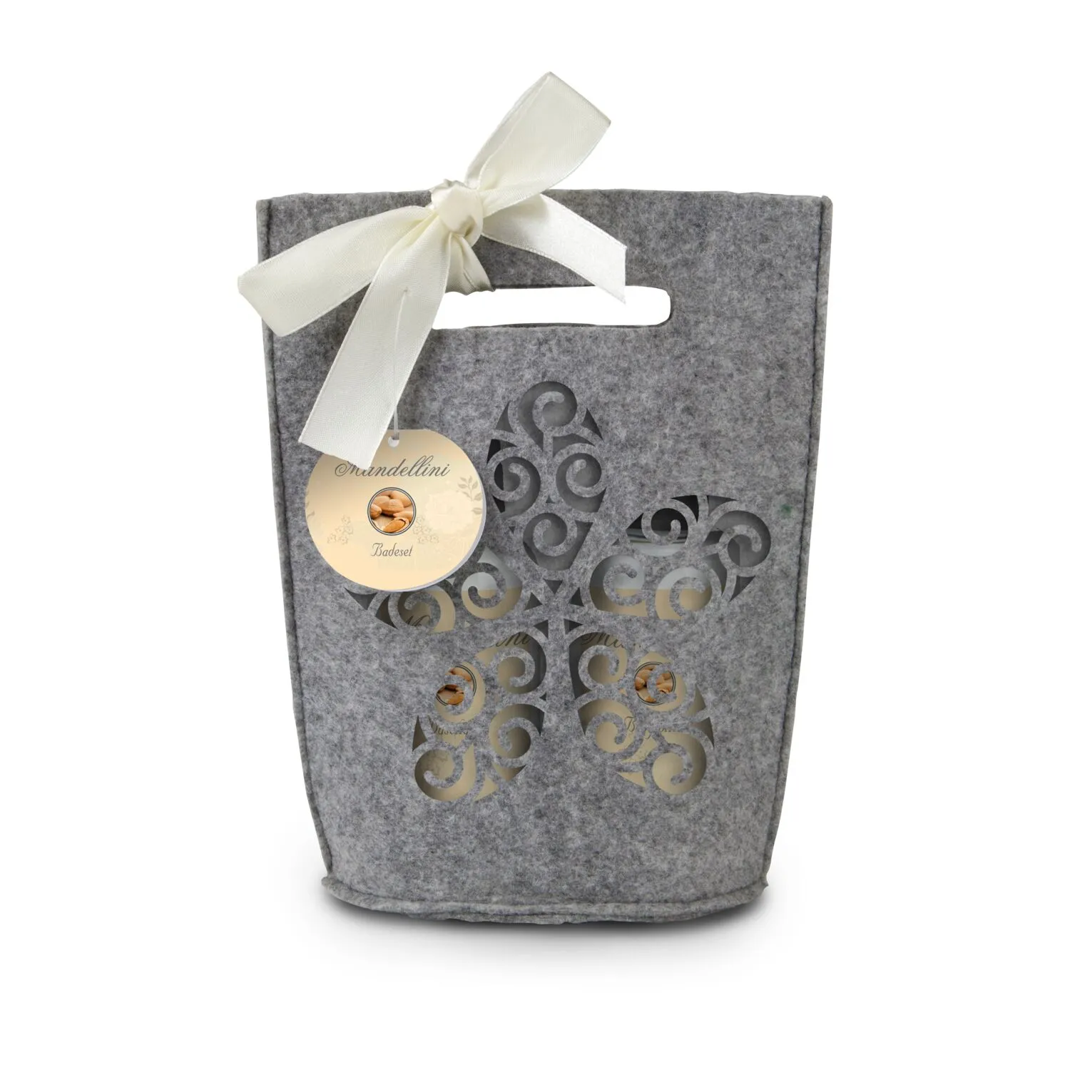 Wellness-Geschenkset: Mandellini, grau – Bild 3