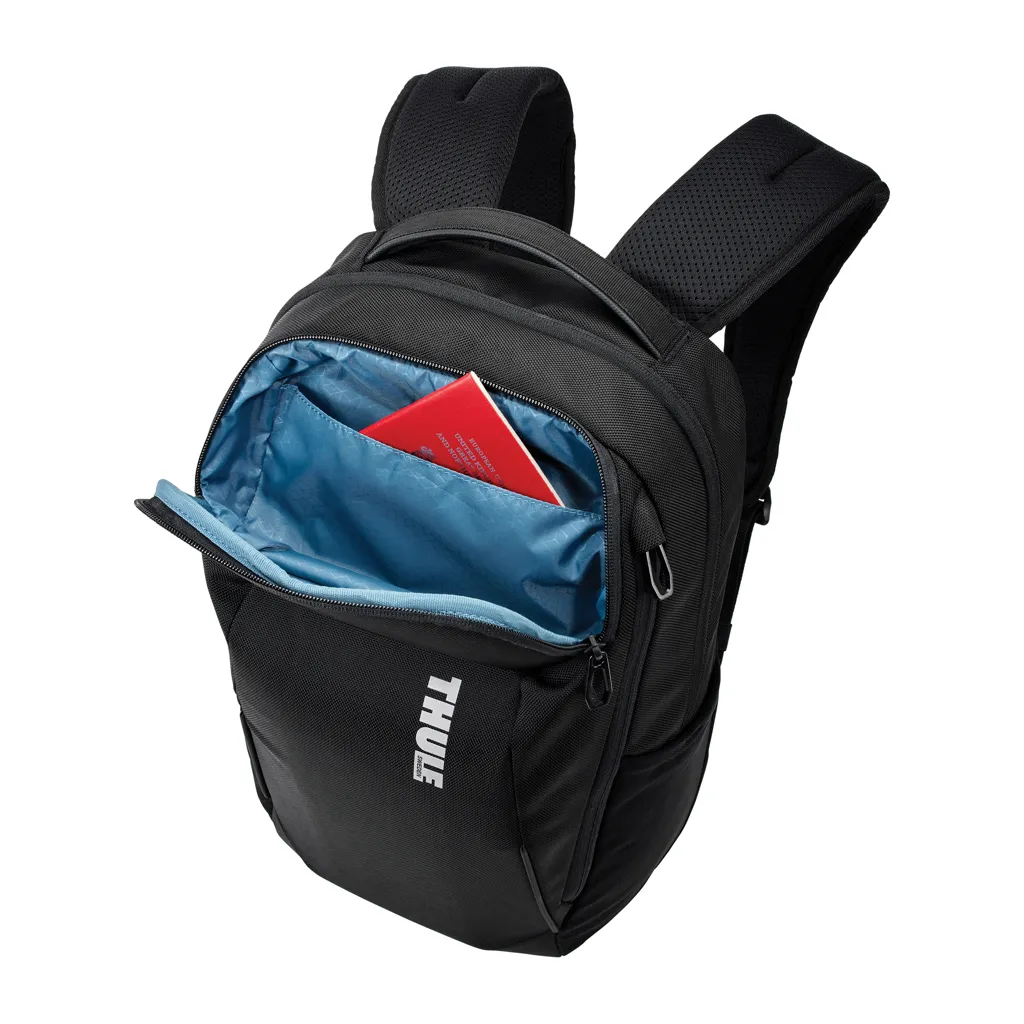 Thule Accent recycelter Rucksack 23L, schwarz – Bild 6