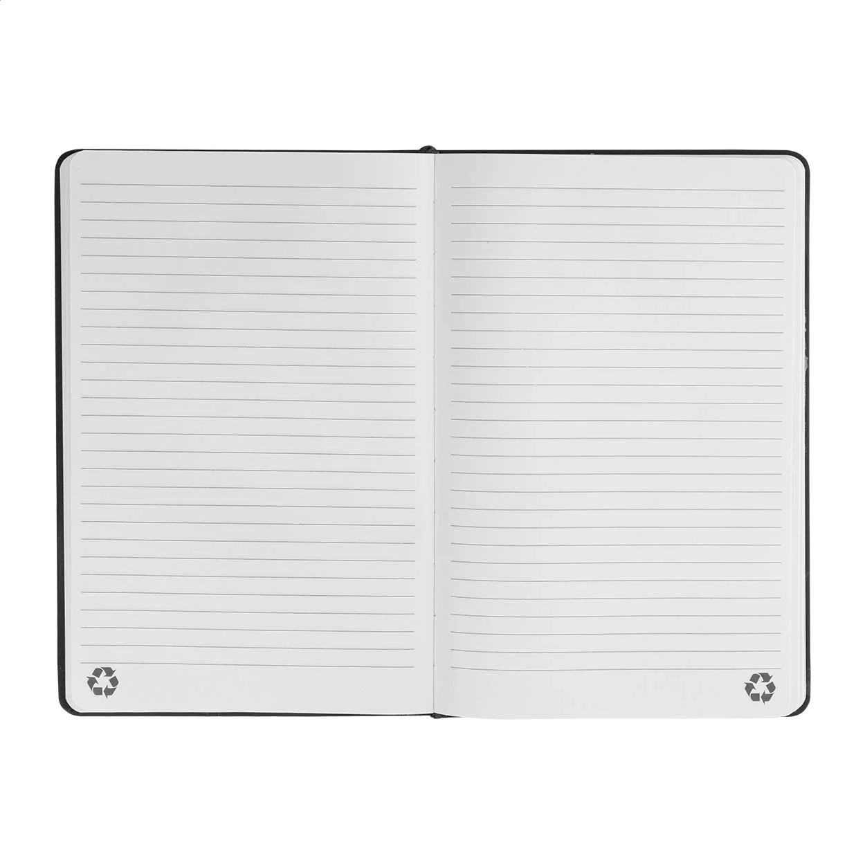 Antistress-Notizbuch Senspuk aus RPU, schwarz – Bild 8