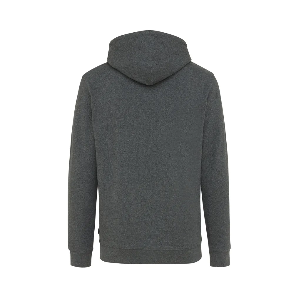 IQONIQ Torres ungefärbter Hoodie aus recycelter Baumwolle, heather anthracite – Bild 2