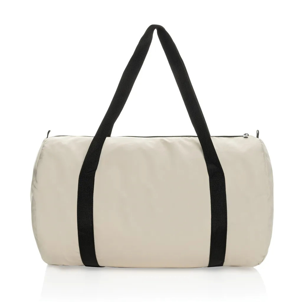 Dillon AWARE™ RPET faltbare Sporttasche, off white – Bild 2