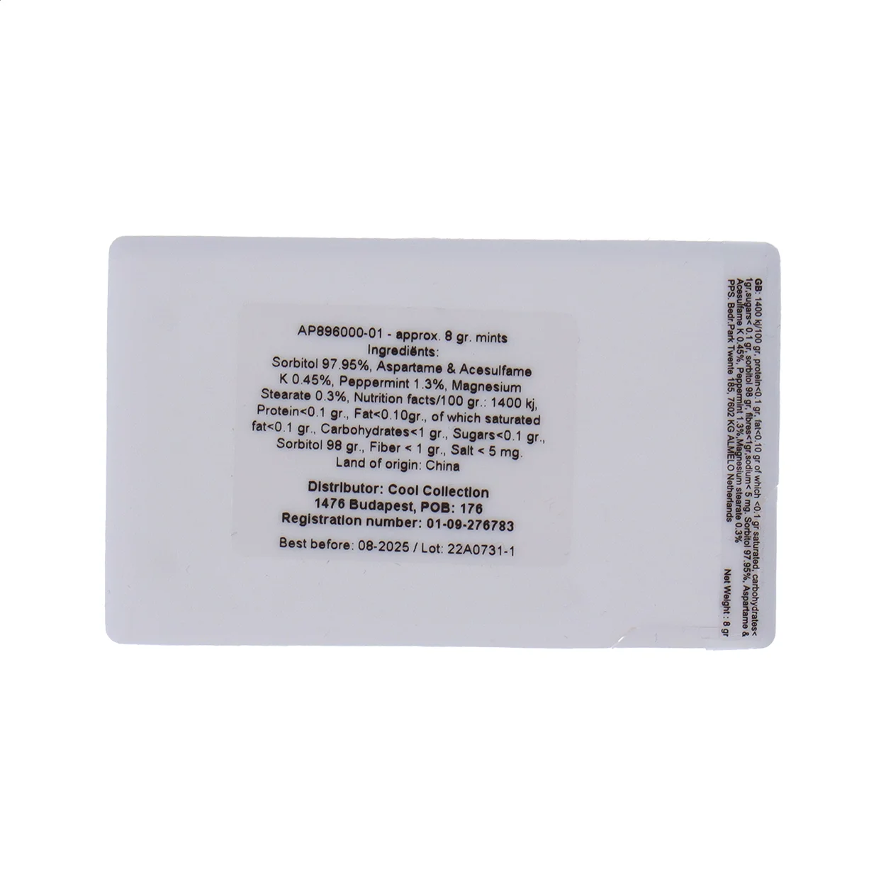 Minzdose Card, weiß – Bild 5