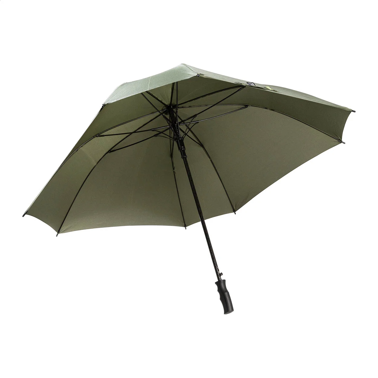 Quadratischer RPET Regenschrim Quadstorm, grün – Bild 2