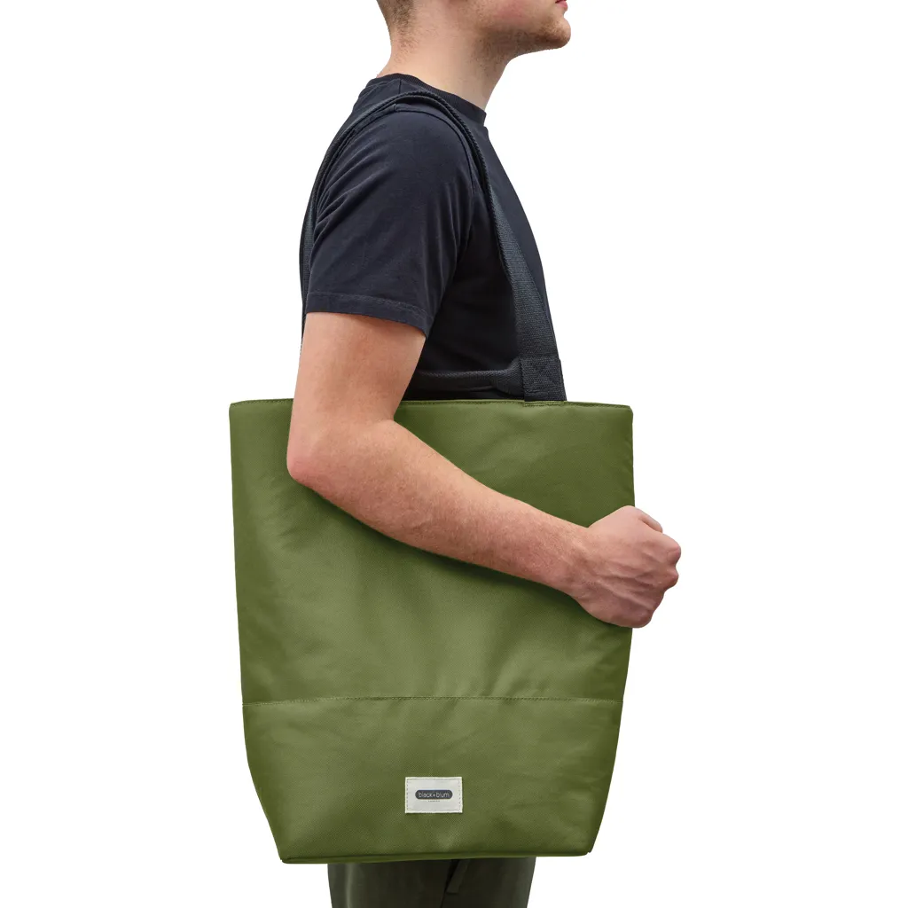 Black+Blum isolierte 16L Trage- & Kühltasche, Moosgrün – Bild 3