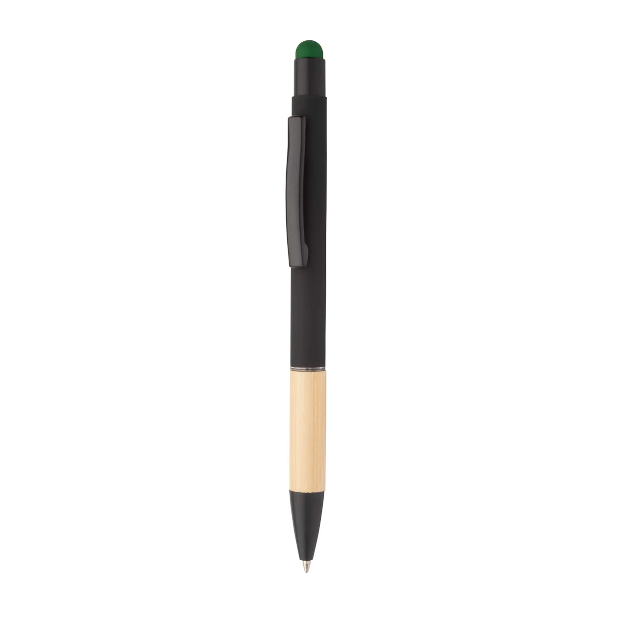 Touchpen Boorly mit Kugelschreiber, dunkelgrün, schwarz – Bild 2