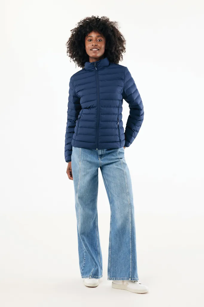 IQONIQ Maiko Damen Steppjacke aus recyceltem Polyester, navy blau – Bild 5