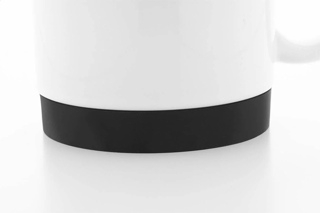 Sublimationstasse MultiColour Plus, schwarz, weiß – Bild 5