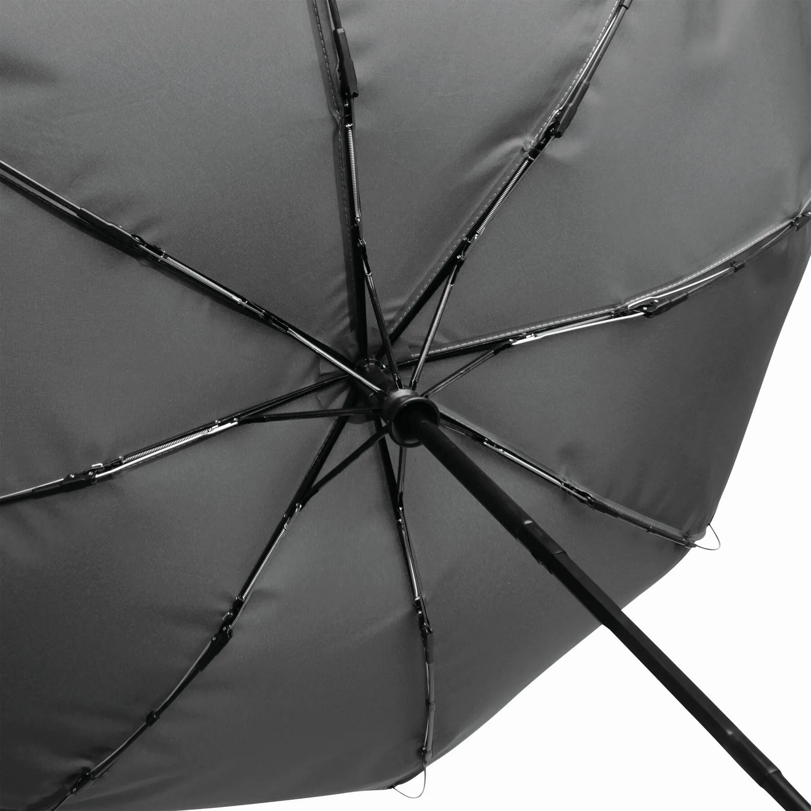 CALYPSO - Vollautomatischer Windproof-Taschenschirm, grau – Bild 7