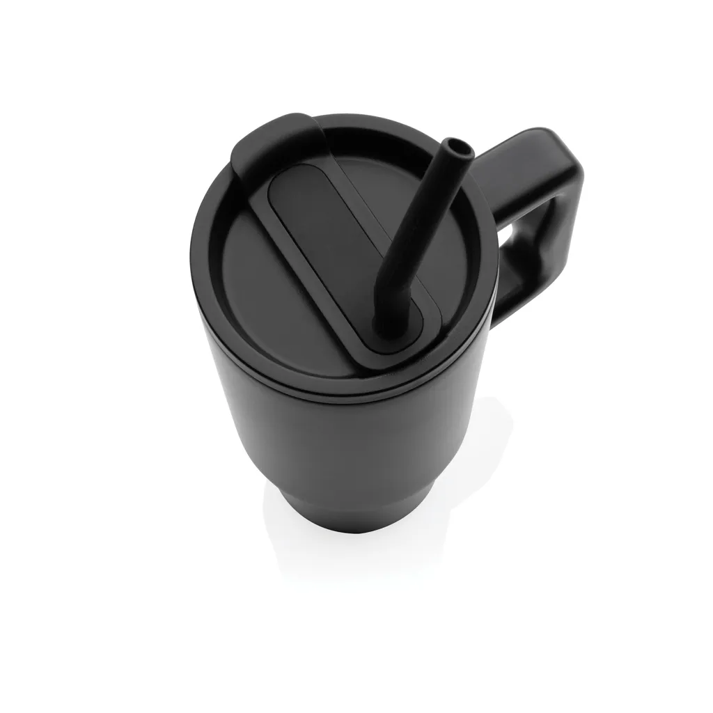 Embrace Deluxe Becher aus RCS recyceltem Edelstahl 900ml, schwarz – Bild 2